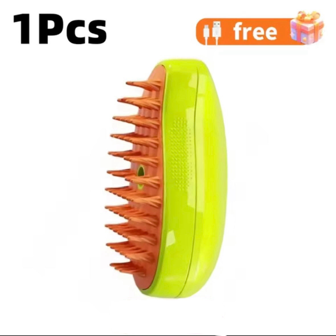 Zampalù Clean – Spazzola a Vapore 3-in-1 per Cani e Gatti